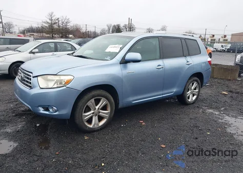 2008 Toyota Highlander Limited z USA, uszkodzony, nr VIN JTEES42A382022504